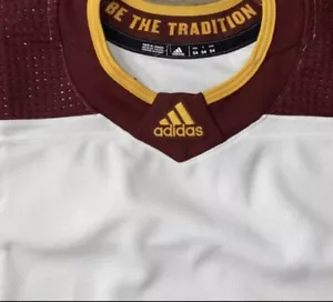 Arizona State ASU NCAA Adidas Hockey Jersey Made In Canada Sz 54 New Prime NWOT - Picture 1 of 9