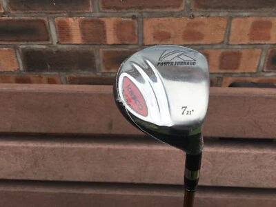 Men’s Kasco Power Tornado 7-Wood (21 Degrees) - With Head Cover - NEW - Image 1 of 4