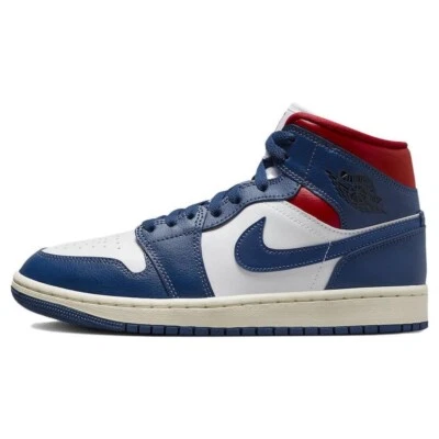 Jordan Air Jordan 1 Mid "French Blue" Mid-top retro zapatos de baloncesto BQ6472-146 Foto 1 de 4