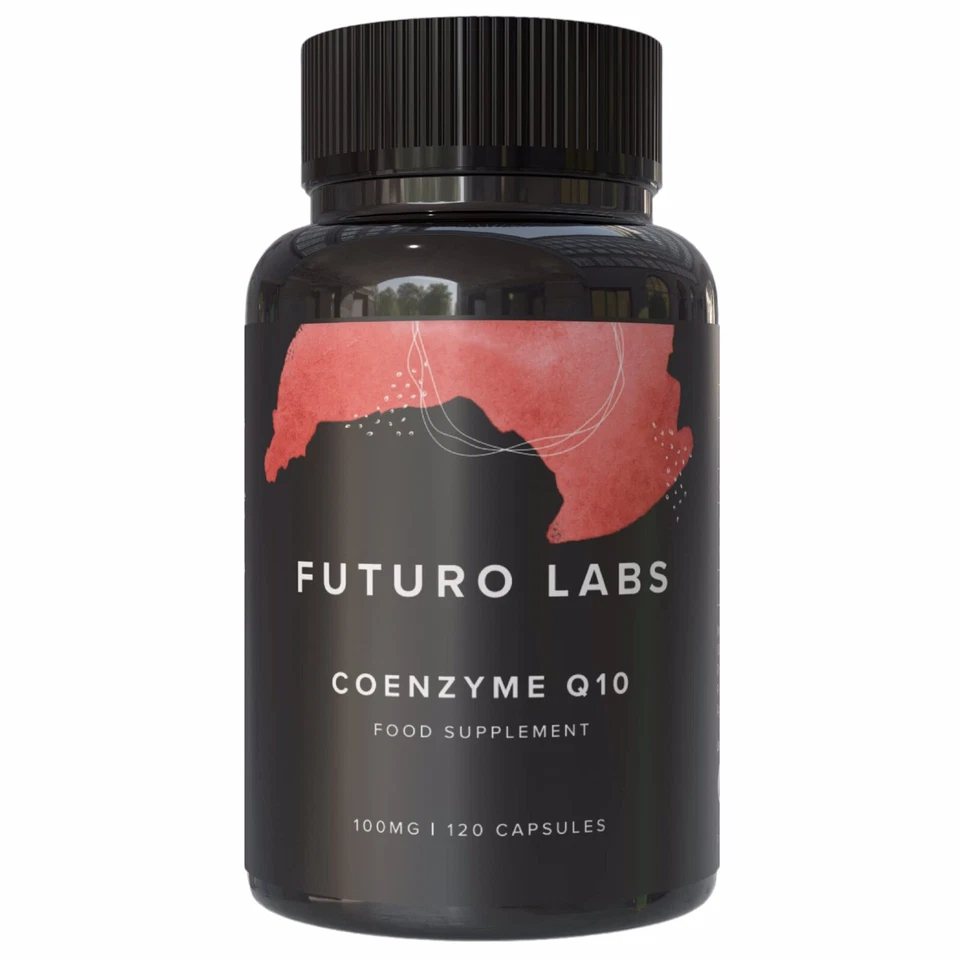 FUTURO LABS Co Q10 100mg 120 Capsules Coenzyme Supplement Energy Weight Loss Anti-aging Pill