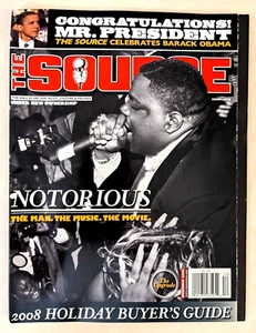 The Source Magazine #228 December 2008 Biggie Notorious Holiday Buyers Obama - Picture 1 of 3