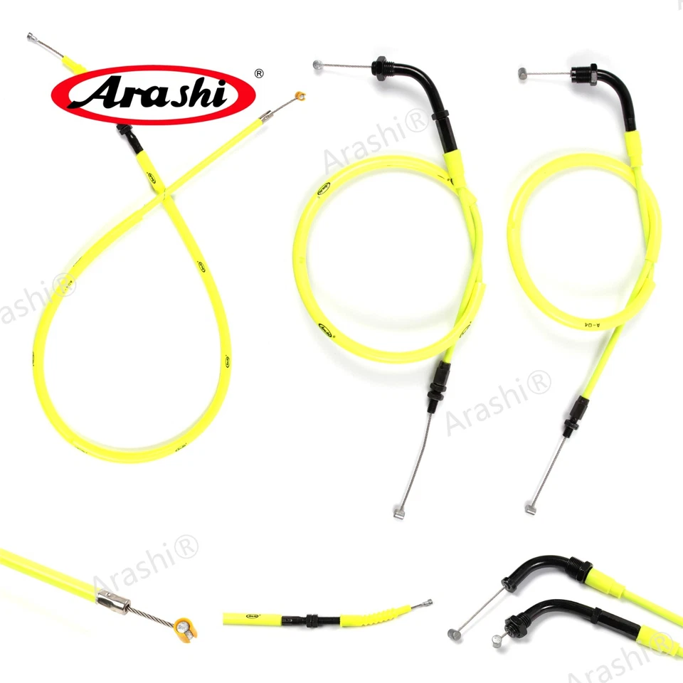 Cable de embrague y cables de acelerador Arashi para Honda CBR1000RR 2008-2013 CBR 1000 RR Foto 1 de 4