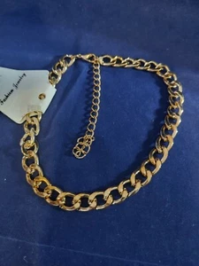 Goldfarbene - Goldkette 12 Zoll (10968-10971) - Bild 1 von 3