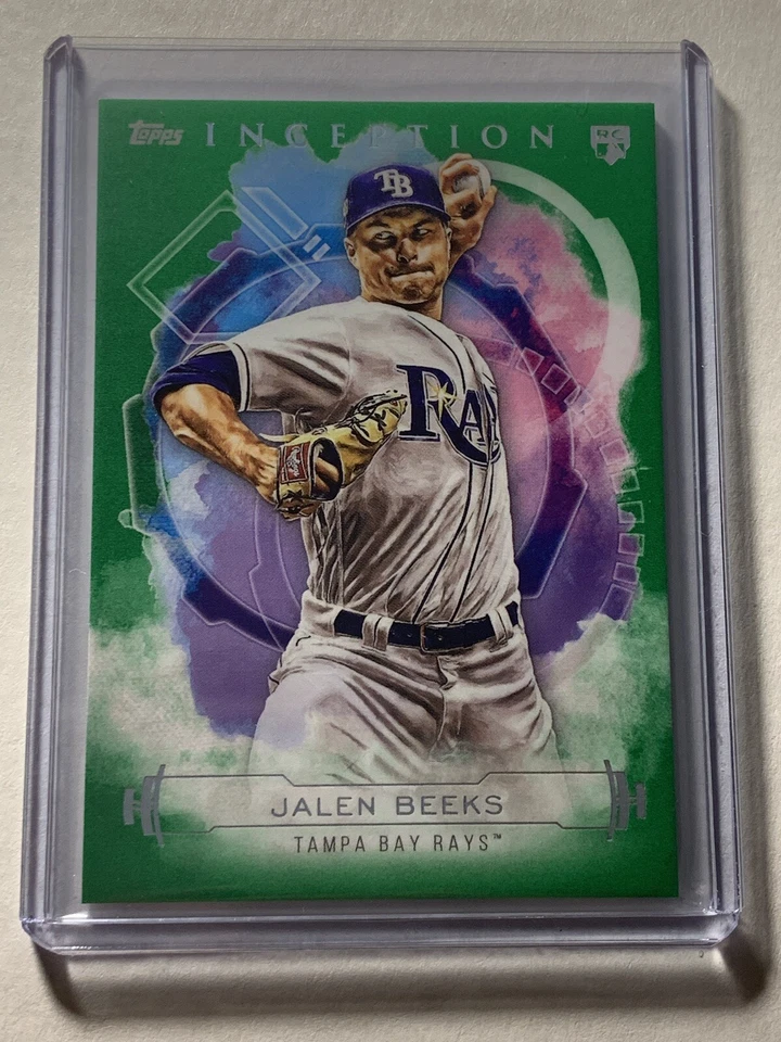 2019 TOPPS INCEPTION BASEBALL JALEN BEEKS RAYS  - Image 1 of 1