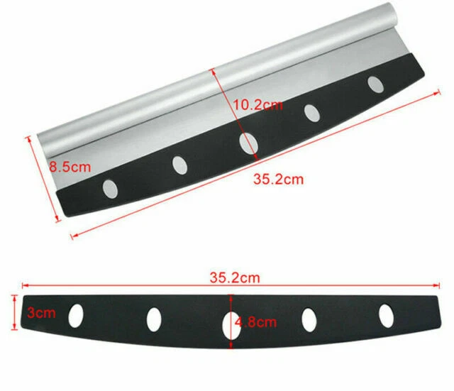 INTSUPERMAI 241181 14 inch Pizza Cutter - Silver