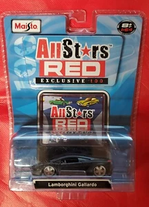 Maisto All Stars Red Lamborghini Gallardo - Matte Black, 1:64 Allstars 2008 - Picture 1 of 6