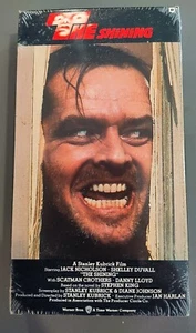 The Shining VHS - Jack Nicholson 1990 Horror Brand New Factory Sealed! - Bild 1 von 6