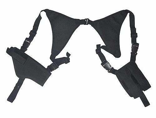 Concealed Double Shoulder Holster w/ Pouch Fits Beretta Taurus Size 32 268B - Image 1 of 1