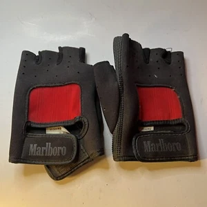 MARLBORO Fingerless Gloves Neoprene Driving-Cycling-Weightlifting New - Picture 1 of 3