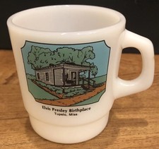 Galaxy Coffee Mug Elvis Presley Birthday Tupelo,Miss Made In Mexico Oven Proof