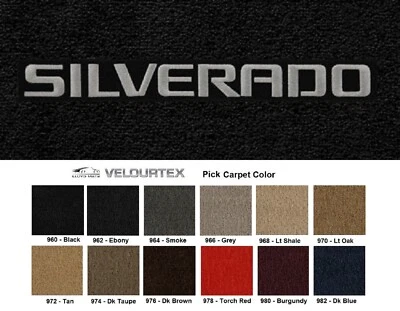 Lloyd Mats Velourtex Chevrolet Silverado 1500 Logo Front Floor Mats (2014-2018) Foto 1 de 4