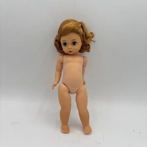 8" Madame Alexander Nude Dress Me Doll Red Hair Curls Green Eyes - Picture 1 of 5