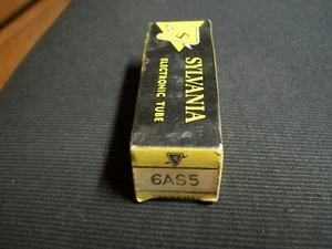  NOS SYLVANIA 6AS5 TUBE - Picture 1 of 1