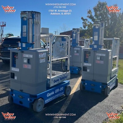 Ножничный подъемник Genie GR-20 — модель 2016 года или лучше — рабочая высота 32 фута — отремонтированный - Изображение 1 из 4