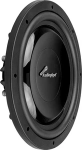 12" 500W Max 4-Ohm Dual Voice Coil Ultra Shallow Mount Subwoofer Audiopipe - Picture 1 of 7