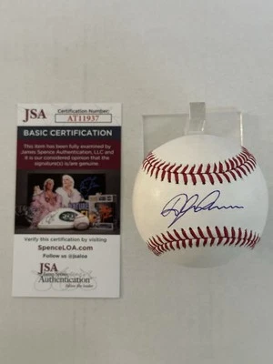 Dylan Crews Signed Official Major League Baseball Autographed Nationals JSA COA - Image 1 of 2