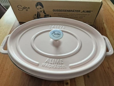 Gusseisen Topf Alime in Rosa von Sally - Bild 1 von 4