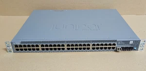 Juniper EX3400-48T • Gigabit Ethernet Switch • 48x 1G Ports + 4x10G SFP+/ 2xQSFP - Picture 1 of 2