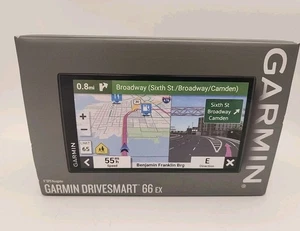Garmin Drivesmart 66 EX 6 inch GPS Navigator (010-02469-13)  NEW GPS Electronics - Picture 1 of 7