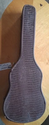 ВИНТАЖНЫЙ 1950-Х 1960-Х GIBSON LG 1 LG 0 B 25 КОРИЧНЕВЫЙ АЛЛИГАТОР ЧЕХОЛ ВИНТАЖНЫЙ GIBSON - Изображение 1 из 4