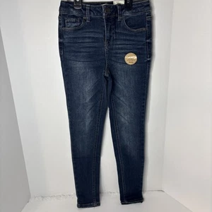 Mudd Jeans Jeggings high rise Girls 8 Adjustable Waist - Picture 1 of 10