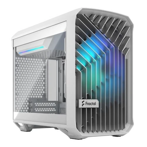 Fractal Design Torrent Nano Light Tg Rgb White Case W/ Light Tint Glass Window M - Image 1 of 2