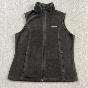 Columbia Weste Damen Large Benton Springs Full Zip anthrazit schwarz Fleece Outdoor - Bild 1 von 13