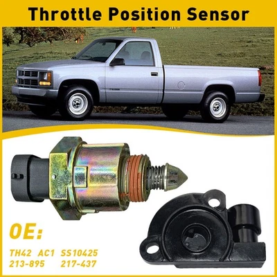 Control del acelerador de ralentí y sensor de posición de la válvula 1991-1995 para Chevrolet C1500 EE. UU. Foto 1 de 4