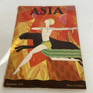 1926 SEPTEMBER ASIEN MAGAZIN Guter Zustand für das Alter. - Bild 1 von 12