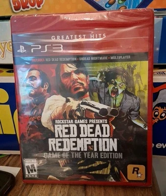PS3 - Red Dead Redemption Game of the Year Edition - Brand New - Playstation 3 - Image 1 of 2
