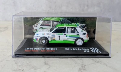 IXO Altaya Lancia Delta HF Integrale 1992 Rally Caja Cantabria #1 Puras & Arrate Foto 1 de 4