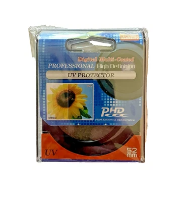 Zeikos 52mm Digital Multi Coated UV Protector ZE-UV52  NEW - Image 1 of 2