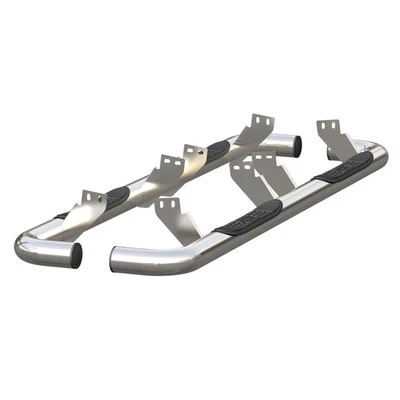 Aries Polished Stainless Steel 3" Round Side Bars for 03-09 Hummer H2 204075-2 Foto 1 de 4