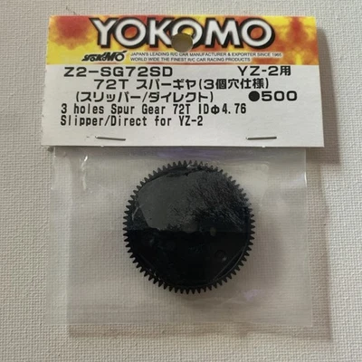 Yokomo 72 dientes 3 orificios engranaje giratorio (para YZ-2) Z2-SG72SD NUEVO Foto 1 de 2