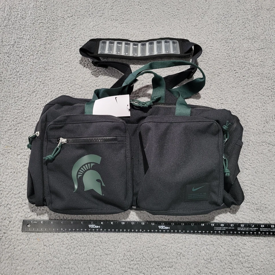 NWT Nike Elite MSU Michigan State Spartans Utility Duffle Gym Bag Team Issued - Image 1 of 2