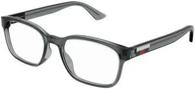 Gafas cuadradas transparentes grises para hombre GUCCI GG0749OA 004 talla 56-17-150 mm Foto 1 de 3