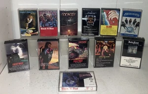 CASSETTE TAPES 80s Metal Lot Twisted Sister Judas Priest Yngwie Malmsteen VTG - Picture 1 of 5