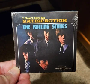 SEALED New THE ROLLING STONES I Can't Get No SATISFACTION 4" TINY VINYL 4 inch - Picture 1 of 2
