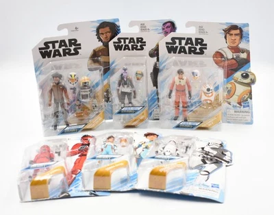 Star Wars Resistance Action Figure Lot x6 Torra + Poe + Jarek + Synara + Vonreg - Image 1 of 4