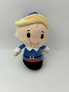 Hallmark Itty Bittys Rudolph Red-Nosed Reindeer Hermey Dentist Plush Collectible - Picture 1 of 2