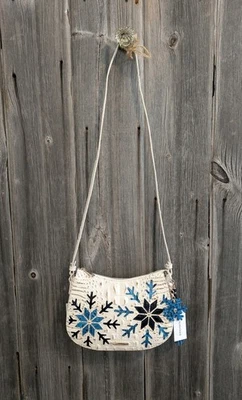 NWT Brahmin Shayna Snowball Snowdrift❄️With Added Snowflake ❄️ Tassel  - Image 1 of 4