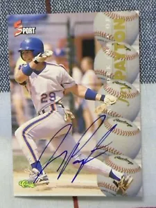 New York Mets Jay Payton Signed 1995 5 Sport Card Auto - Picture 1 of 1