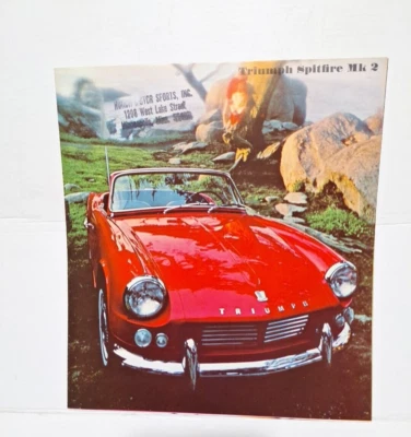 1962 1963 Austin Healey Sprite Mark II Продажная Брошюра Одна Страница Спецификации - Изображение 1 из 4