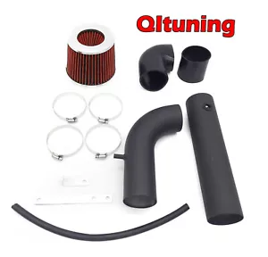 Coated Black-Red Cold Air Intake Kit For 1997-2003 Chevy S10 2.2L L4 LS Xtreme - Picture 1 of 1