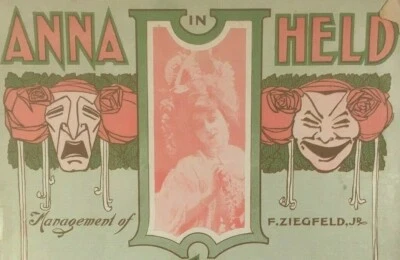 1906 Kiss Kiss Kiss Sheet Music The Parisian Model Anna Held H Smith M Hoffmann - Image 1 of 4