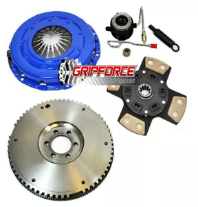 FX 4 PUCK CLUTCH KIT+SLAVE+FLYWHEEL 89-90 CHEROKEE WRANGLER 4.0L 4.2L AISIN T/M - Picture 1 of 3