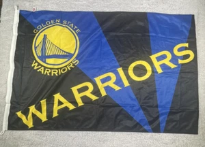 NBA Golden State Warriors Basketball Flag 2017 Banner 42x27 Souvenir - Picture 1 of 9