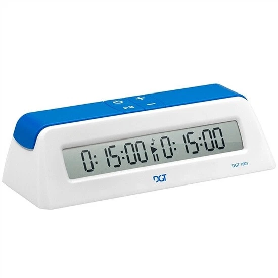 DGT 1001 Game Timer - White Universal Game Timer Countdown and Upcount - Image 1 of 1
