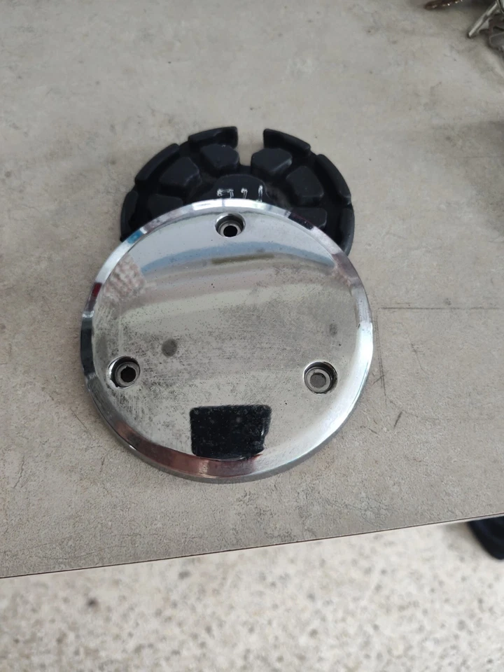 Cubierta de cárter Yamaha usada OEM 2 1D7-15492-00-00 Roadliner Stratoliner Raider Foto 1 de 1