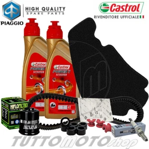 Tagliando PIAGGIO Beverly 300 2017 2018 2019 / Olio Castrol 5W40 + Kit Completo - Foto 1 di 5
